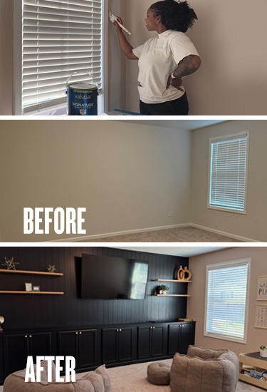 before - after
